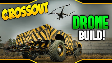 Crossout ➤ DRONE BUILD! - Crossout Attack Drone Build [Crossout Gameplay]