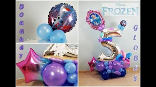 Bouquet De Globos Frozen/ Balloons bouquet frozen