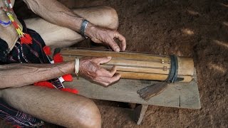 Idiochord tube zither — Bunong — Mondolkiri