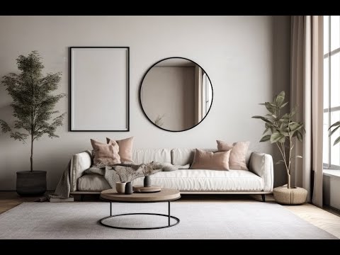 Interior Design - Modern Living Room with Small Square Footage - YouTube