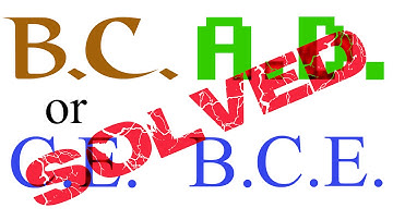 B.C./A.D. or C.E./B.C.E.?  A perfect solution!