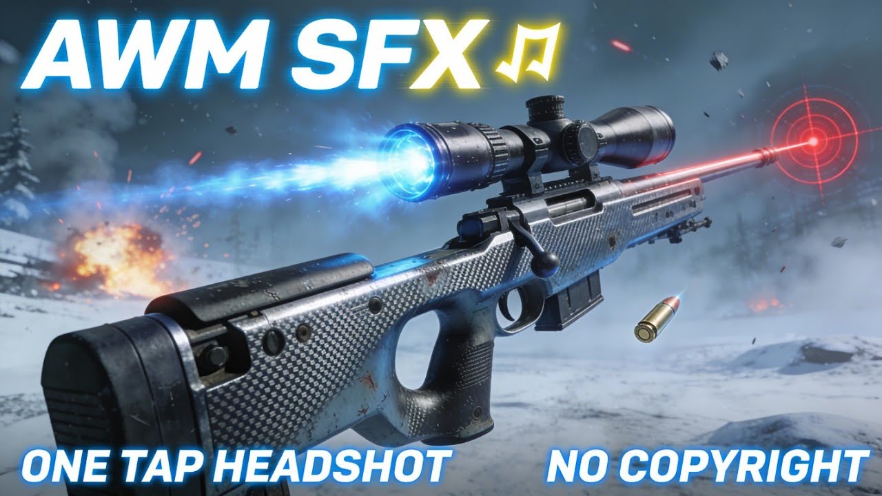 Free fire AWM Gun sound effect | AWM Gun sound effect 2025