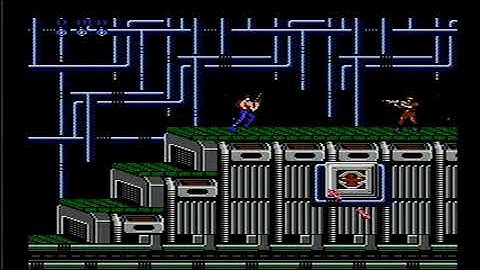 NES Contra Longplay - No Continues, No Konami Code, No Commentary