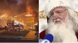 'Santa Scott' still spreading holiday cheer after losing home in fire