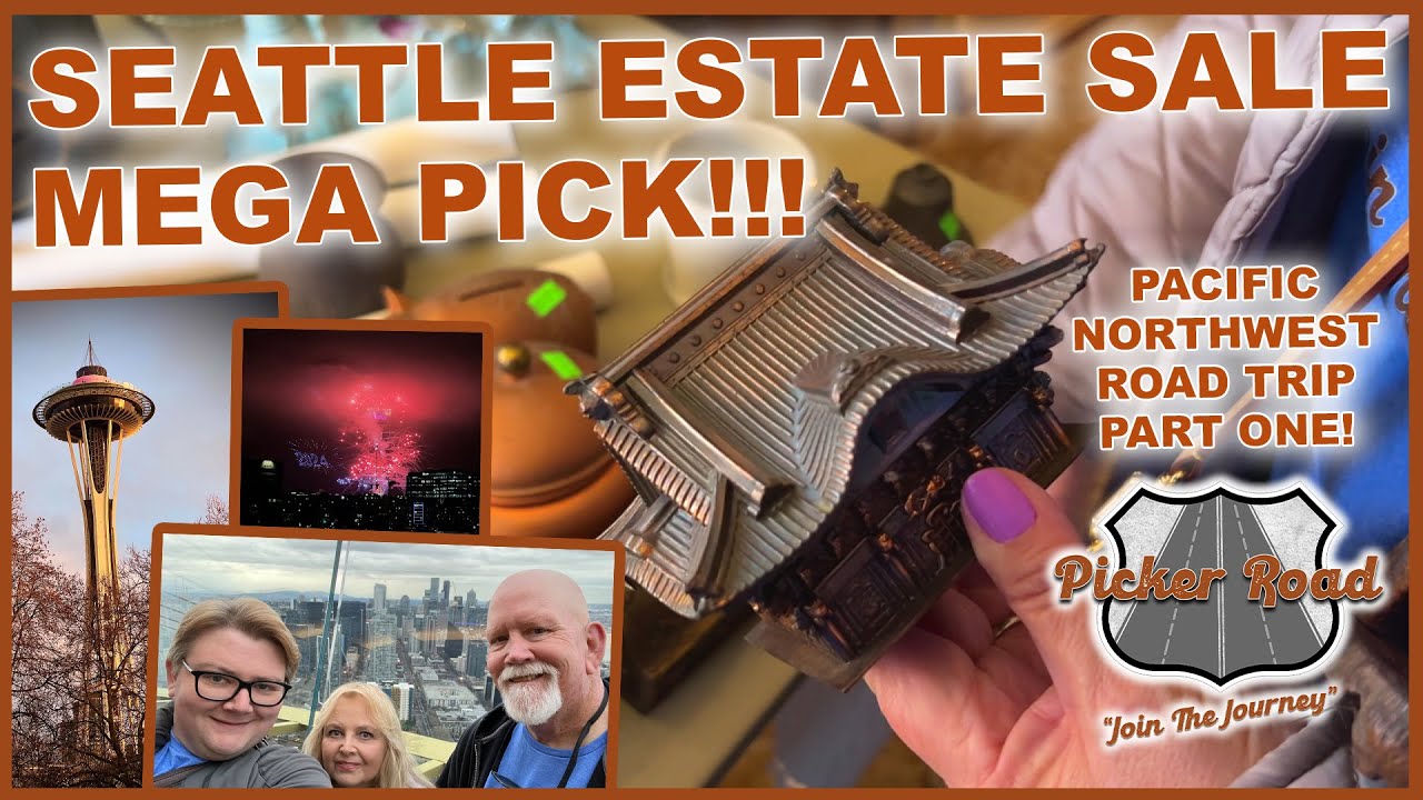 SEATTLE ESTATE SALE MEGA PICK! Pacific Northwest Road Trip! Join the Journey on Picker Road!