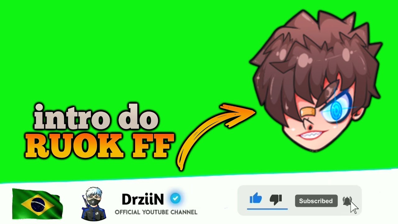 Intro do RUOK FF - tenha sua intro personalizada top✅💻