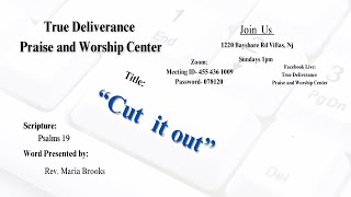 “Cut it Out” | March 30, 2025