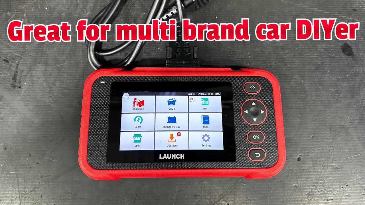 Launch Crp123E Plus - YouTube