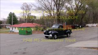 ONLINE ONLY ABSOLUTE AUCTION - 1946 M5 Studebaker Truck