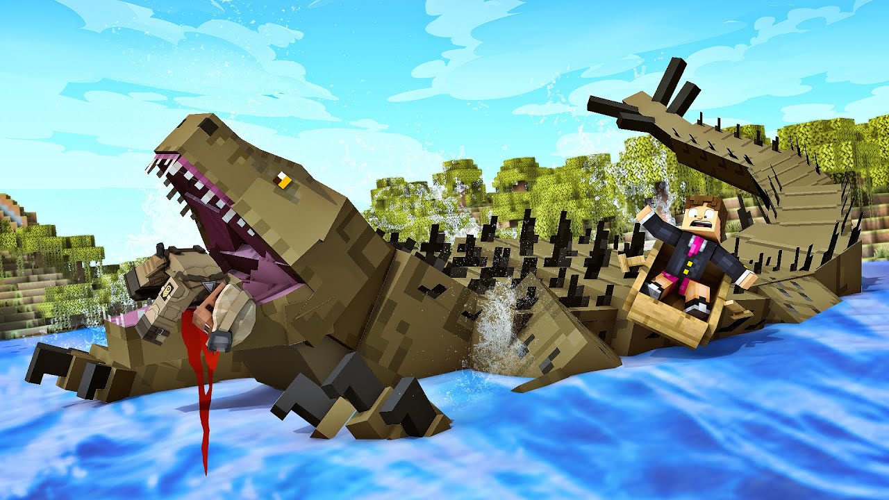 TITAN FOETEDON ME ATACOU NO MINECRAFT !! - FUNDAÇÃO KAIJU