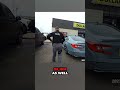 Woman try to Run Over the Cops to Flee