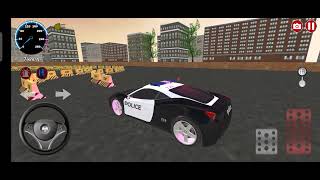 POLİS VE ARABA OYUNU PARK ETME İZLE 3D ANDROİD CAR GAME screenshot 5