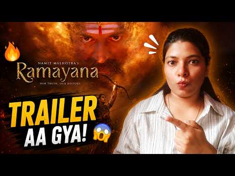 RAMAYANA OFFICIAL TRAILER REACTION😱🔥 | Naari Reacts
