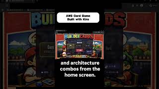 AWS Card Game Built with Kiro