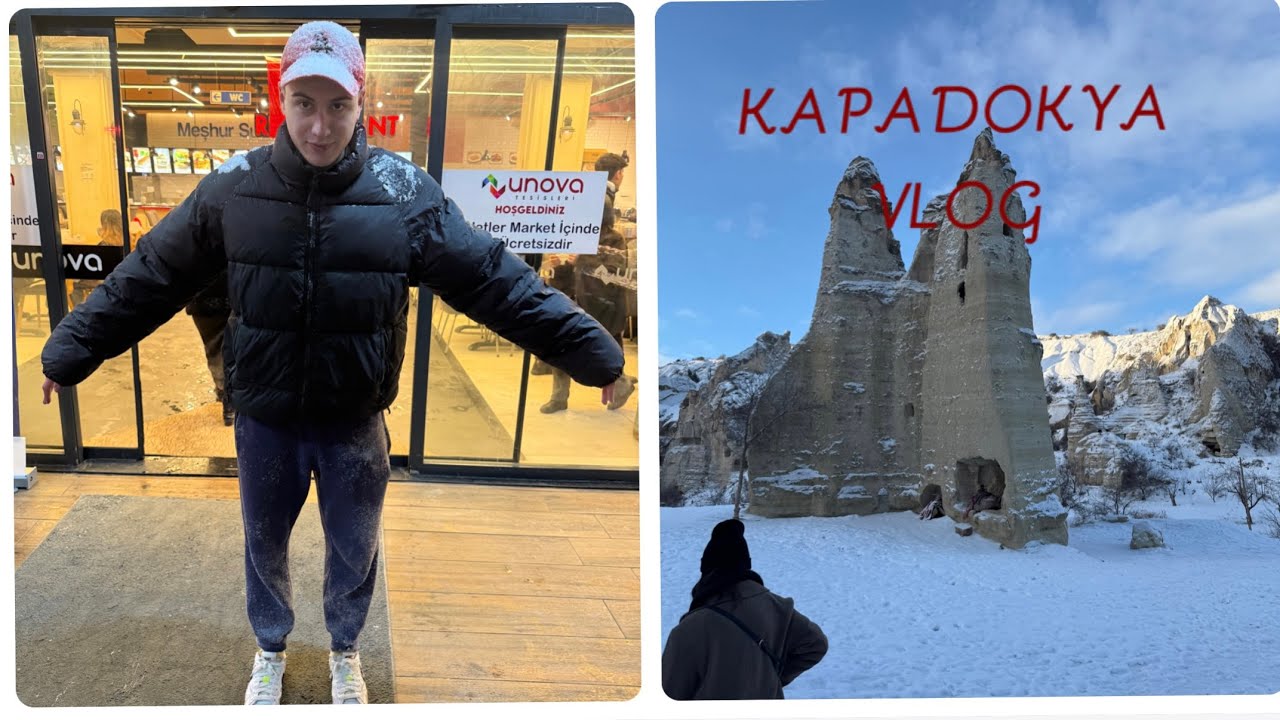 Karlı havada kapadokya tatili (komik)