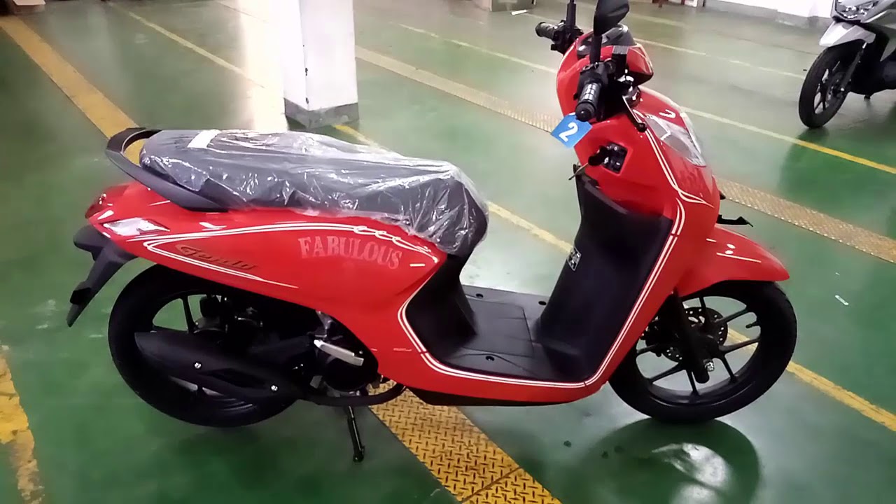 Warba Baru Honda Genio 2021 Fabulous Red CBS ISS Type  |  Oto Rancak