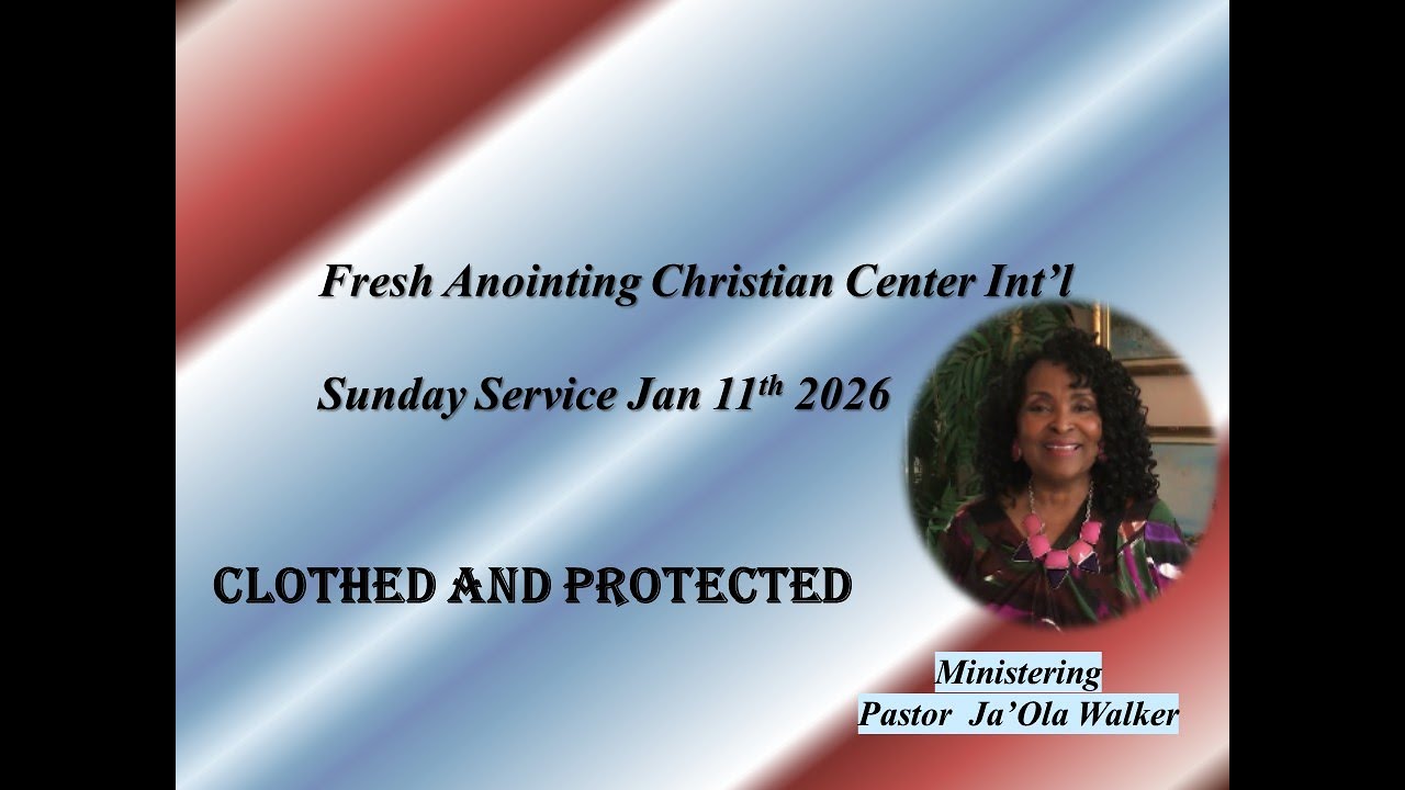Fresh Anointing Christian Center International is live! - Pastor Ja'Ola Walker