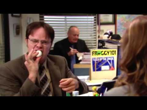 dwight s boiled eggs youtube egg office