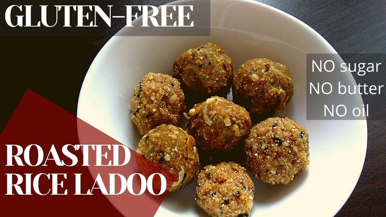 Roasted Rice Unda 61. Ariyunda | Roasted rice ladoo | Ari unda | അരിയുണ്ട | Rice balls ...