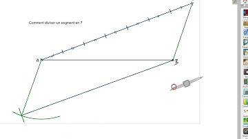 2de Diviser un segment en 7