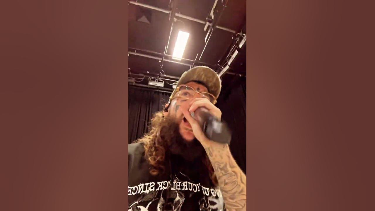 scrim singing The Light at the End of the Tunnel for $9.99 a Month, for GREY DAY 2024. #suicideboys
