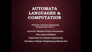 Unit1- LECTURE 04 Alphabets,Strings & Languages