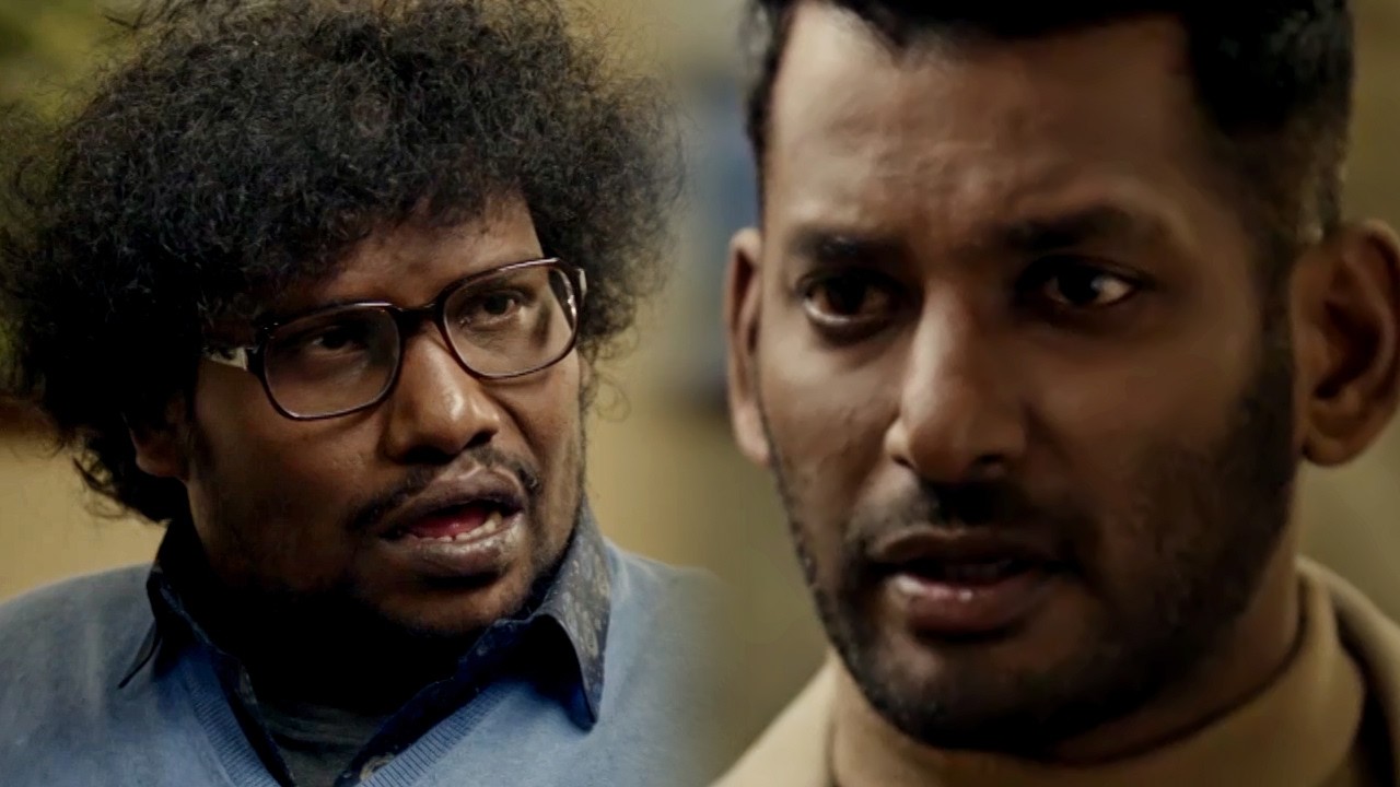 विशाल योगी ज़बाबू ​​से लड़ी ढूढ़ने में मदद मांग रहा है | Action Best Movie Scene