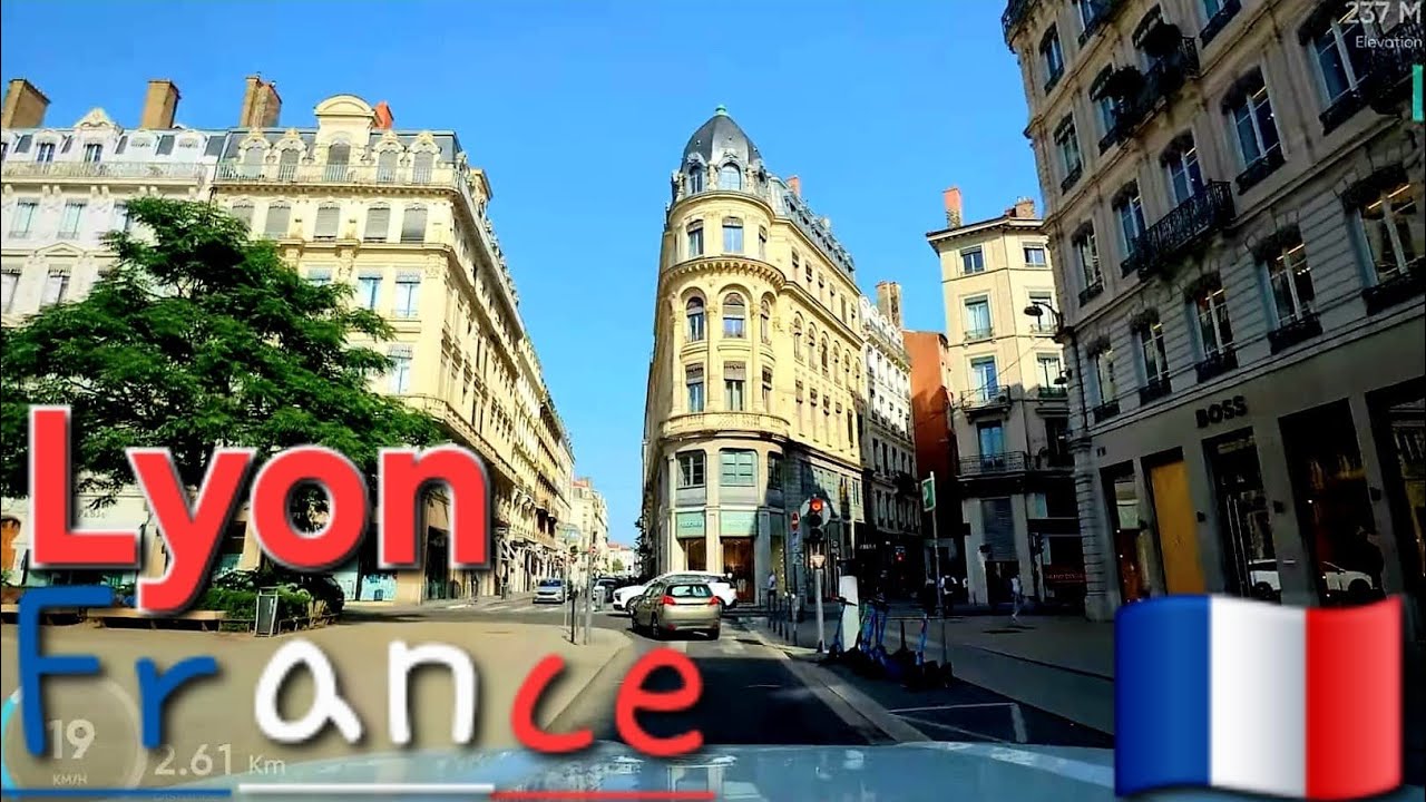 Driving in Lyon France