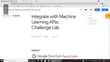 Qwiklabs   Integrate with Machine Learning APIs Challenge Lab GSP329