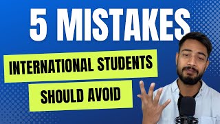 5 MISTAKES all international students should avoid | Study in Australia | Internash