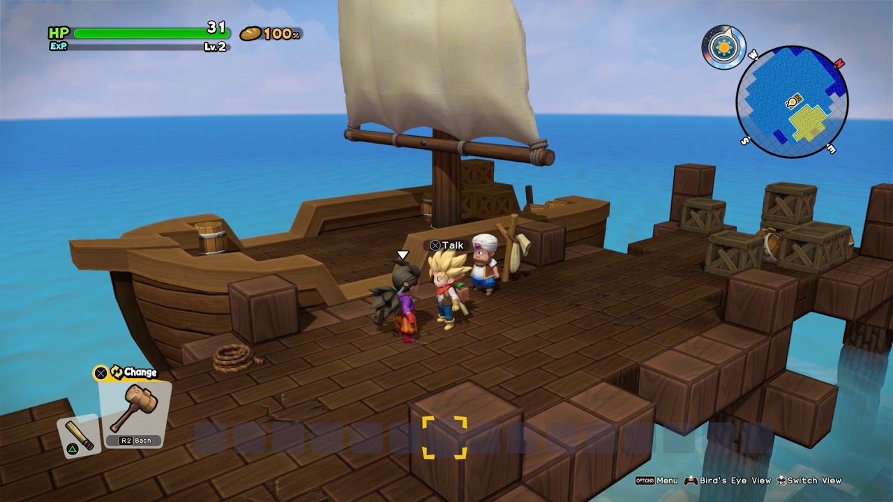 Dragon Quest Builders 2 - Gameplay #3 (PS4 Pro) games people play