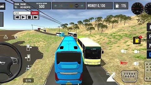 IBDB Bus simulator | 2022 Indonesia Bus simulator 3d studio Gameplay Android, iOS #bussimulator3d