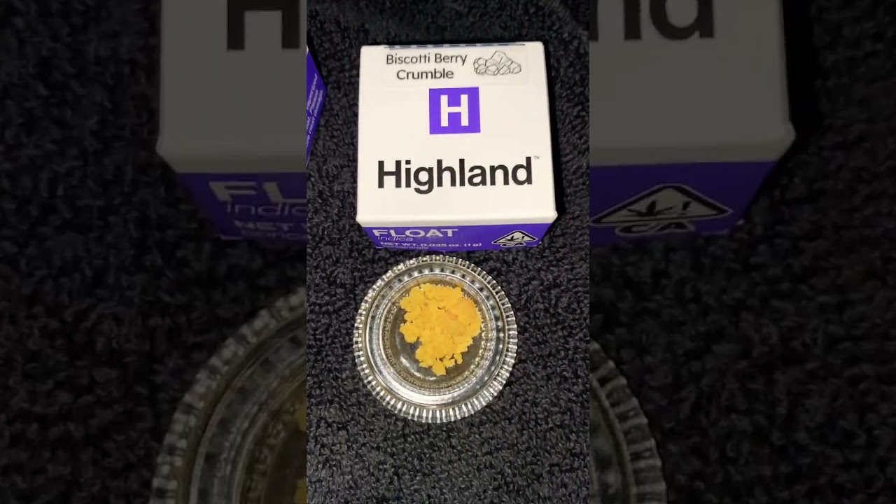 High land live resin & crumble 🔥 