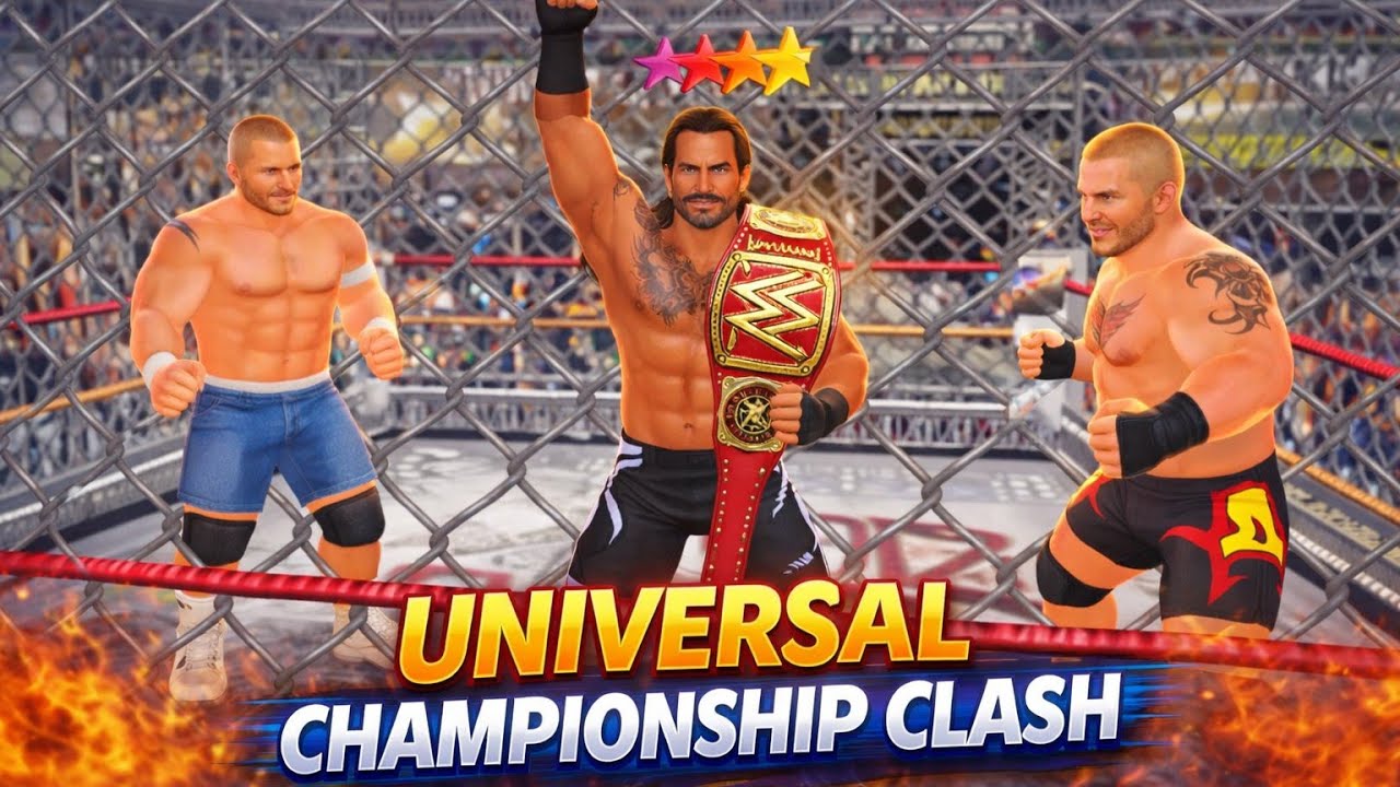 Brock Lesnar VS Roman Reigns Vs John Cena | Hell in the cell | Universal 🏆 | YashWho |