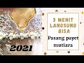 CARA MUDAH PASANG PAYET MUTIARA #setsequin #payetrangkai