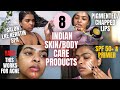 8 INDIAN skin care / personal hygiene Products that I'm LOVING | Pigmented lips, Acne Patch & more