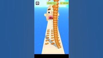 Sandwich Runner Level 715 Gameplay Walkthrough Android #Shorts