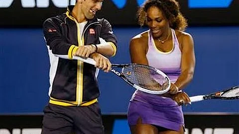 Novak Djokovic - Serena Williams - Ana Ivanovic Dance Gangnam Style