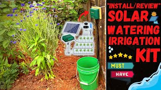 Solar Irrigation System by Ankway  Complete Install & Review