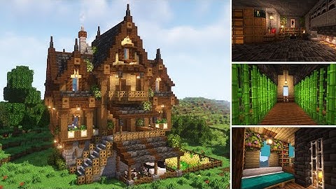 Minecraft | How to Build a Medieval Survival Base | Minecraft Tutorial