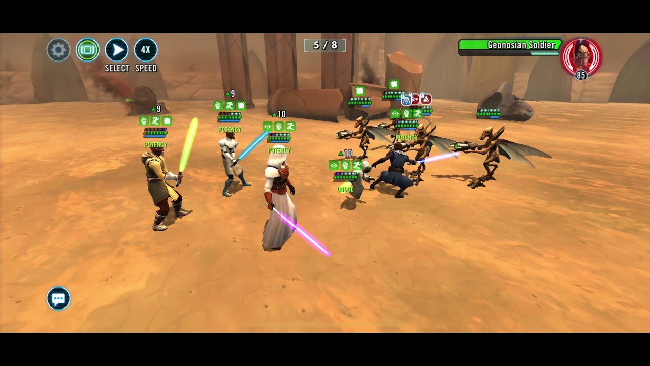 SWGoH - Assault Battles - Ground War Challenge Tier 2 - YouTube