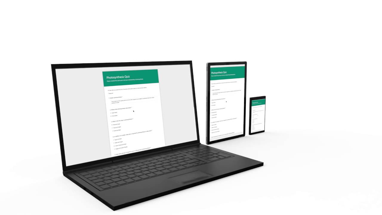 Introducing Microsoft Forms for education - YouTube