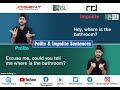 Polite & Impolite Sentences (Indian Sign Language)