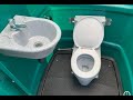 Sanitation For Africa. Sewer Connect Portable Toilet