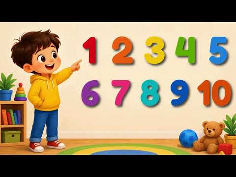 🌟 1 to 10 Fun Learning Song Count, Rhyme & Learn for Kids! 🎵🔢