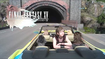 Final Fantasy XV (All Set To Sail) Ride With Iris To Cape Caem
