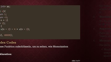 Verstehen von Memoization in C+ + : Ein tiefer Einblick in effiziente rekursive Funktionen