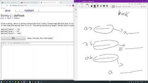 String-1 (deFront) Java Solution || Codingbat.com