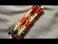 How to make a butterfly knife with k,nex