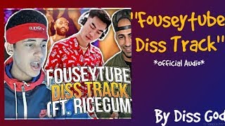 FouseyTUBE Diss Track Official Audio - Diss God "RiceGum, Sam Pepper & Keemstar Drama" SNEAK PEAK